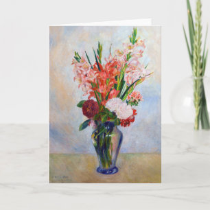 Carte Pierre-Auguste Renoir - Gladioli