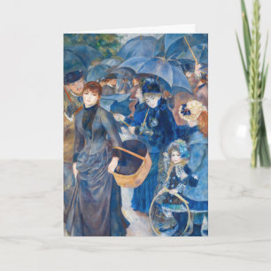 Carte Pierre-Auguste Renoir - Les Parapluies