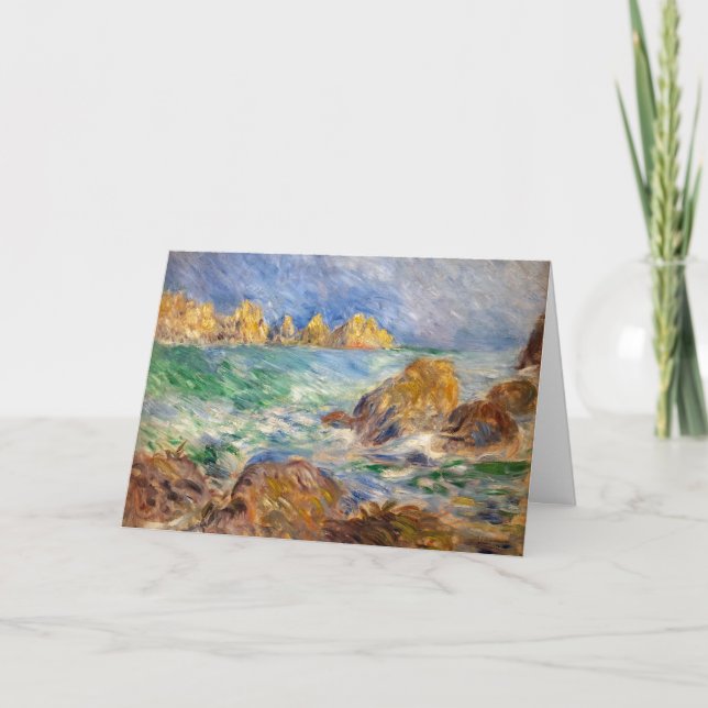 Carte Pierre-Auguste Renoir - Marine, Guernesey (Devant)