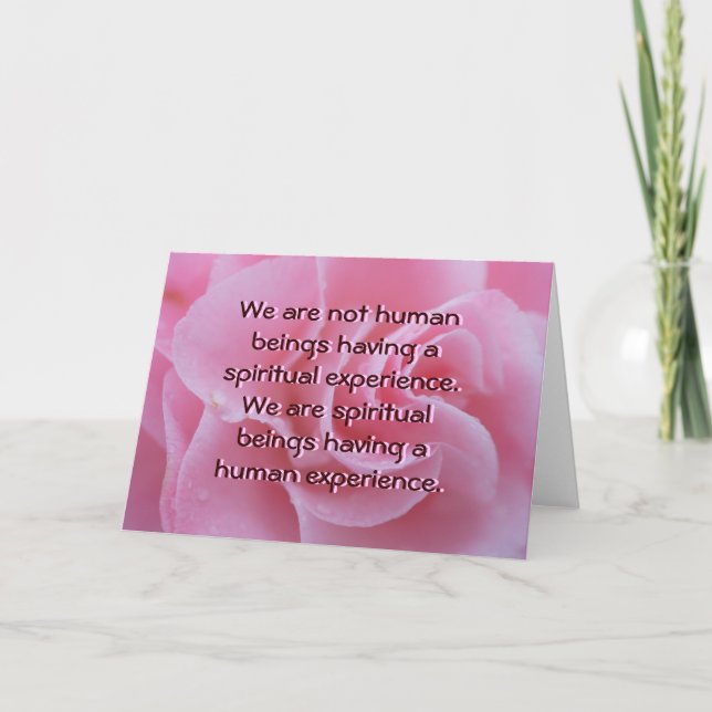 Carte Pierre Teilhard de Chardin (Devant)