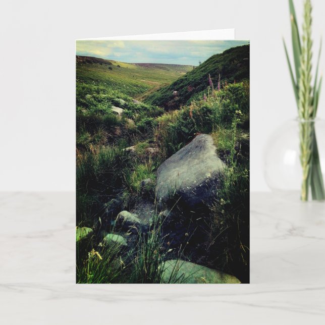 Carte Pierres, sur la colline (Devant)