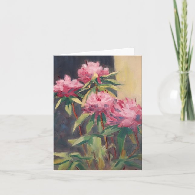 Carte "Pies roses" (Devant)