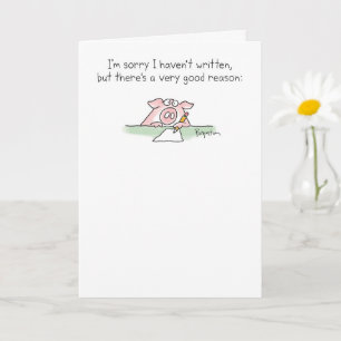 Carte Pig incroyablement brillant par Sandra Boynton