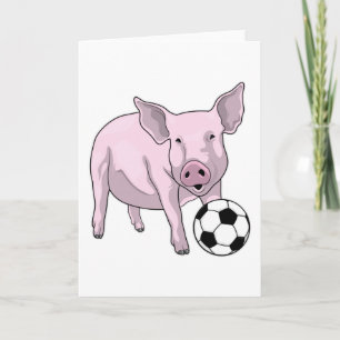 Carte Pig Soccer joueur Soccer