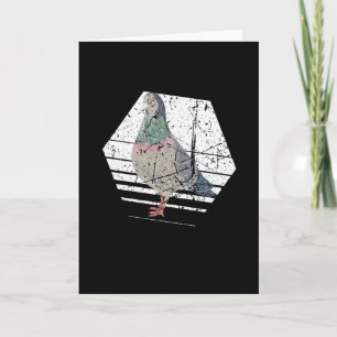 Carte Pigeon Rétro