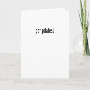 Carte pilates obtenus ?