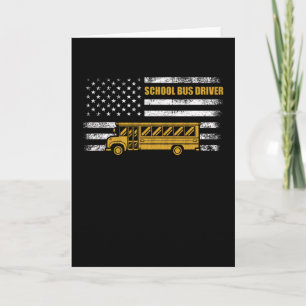 Carte Pilote de bus scolaire américain