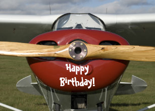 Cartes Avion D Anniversaire Zazzle Fr