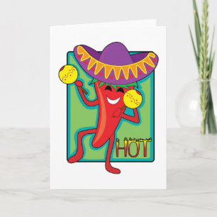 Carte Piment mexicain