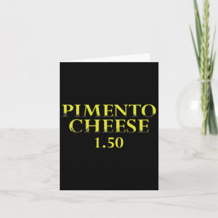 Carte Pimento Fromage Golf Fan Golfer Tournoi Humour Le