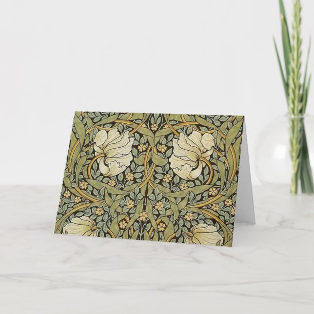 Carte Pimpernel William Morris (Devant)