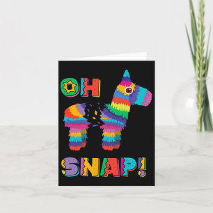 Carte Pinata Drôle Oh Snap Cinco De Mayo Fête Mexicaine
