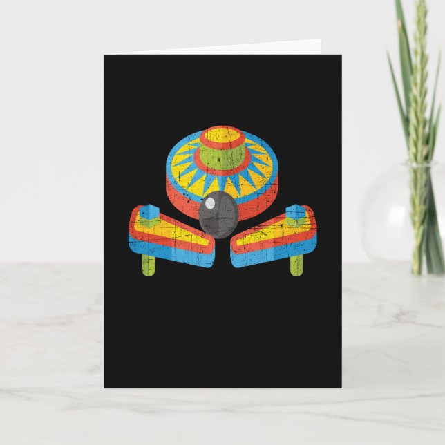 Carte Pinball Arcade Retro (Devant)