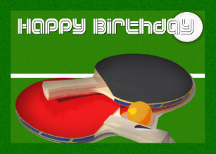 Cartes Tennis D Anniversaire Zazzle Fr