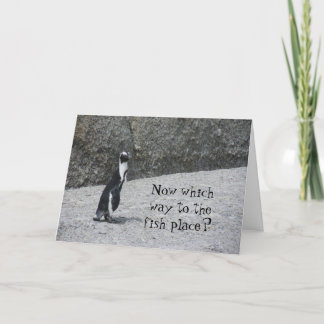 Carte Pingouin perdu