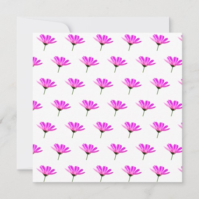 Carte Pink Daisy  (Devant)