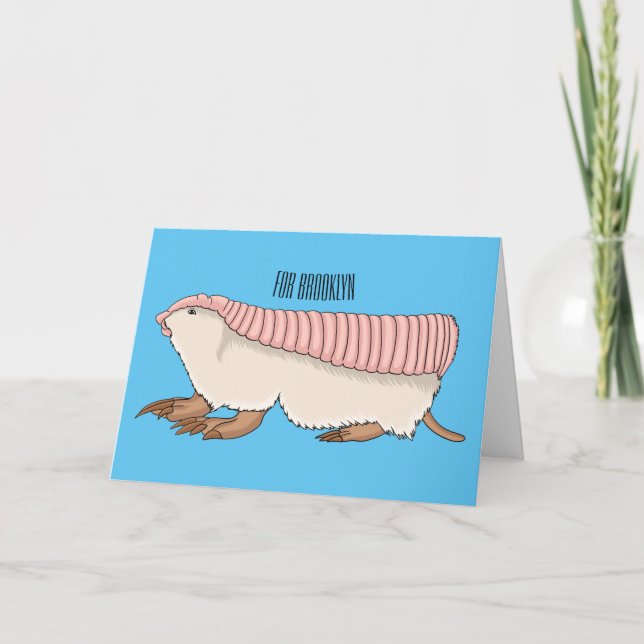 Carte Pink fairy armadillo (Devant)