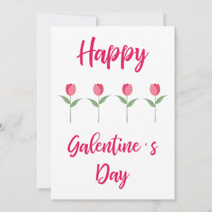 Carte Pink Happy Galentine´s Day for Best Friend