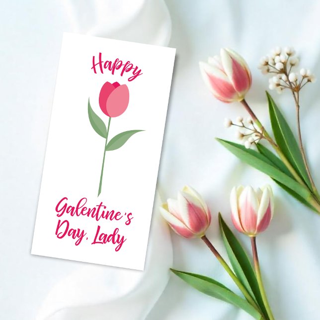 Carte Pink Happy Galentine´s Day for Best Friend (Pink Happy Galentine´s Day for Best Friend Cards.)