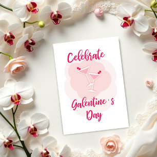 Carte Pink Happy Galentine´s Day for Best Friend