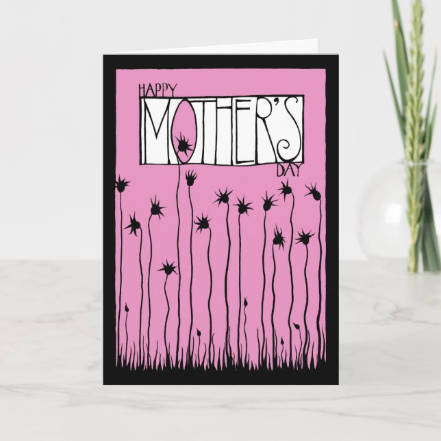 Carte Pink Mother's Day Card (Devant)
