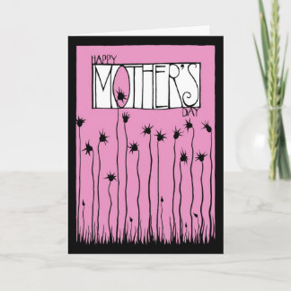 Carte Pink Mother's Day Card