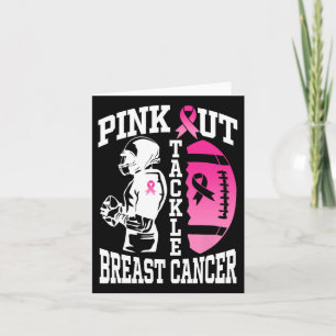 Carte Pink Out Tacker Sensibilisation au cancer du sein
