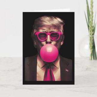Carte Pink Sungles Trump Bubble Gum Shirt Vote President