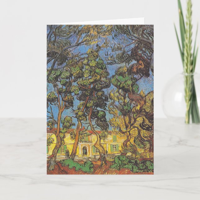 Carte Pins de Van Gogh - Art de jardin classique (Devant)