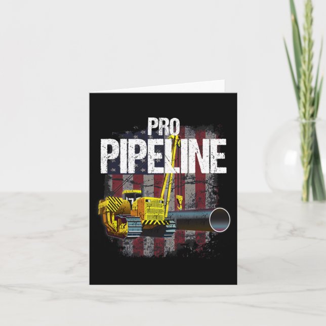 Carte Pipeline Welts Usa Drapeau Côté Boom Pipe Trump Gi (Devant)