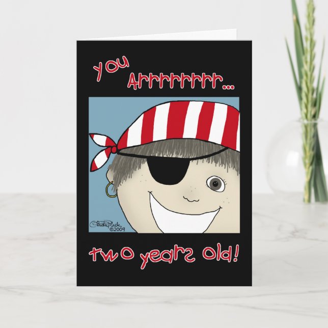 Carte Pirate Boy (Devant)