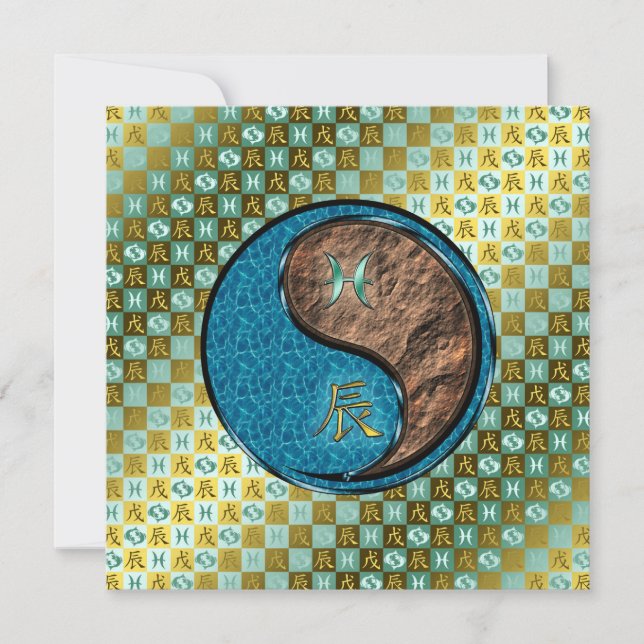 Carte Pisces & Earth Dragon (Devant)
