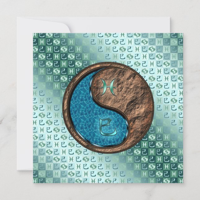 Carte Pisces et Serpent de Terre (Devant)