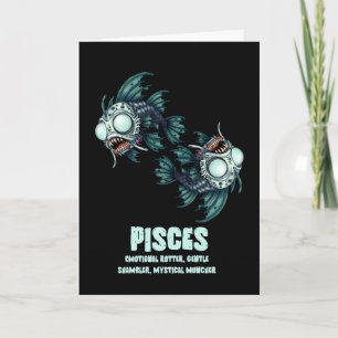 Carte Pisces Zombie
