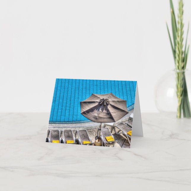 Carte Piscine De Vacances (Devant)