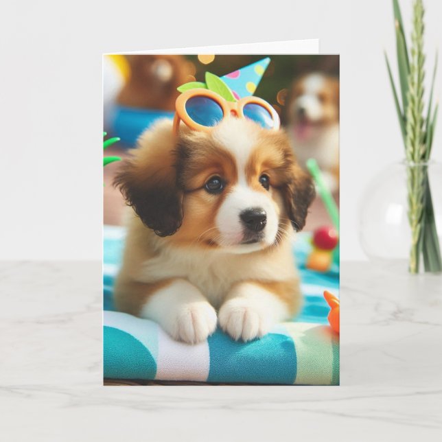 Carte Piscine Puppy toutes les occasions (Devant)