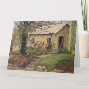 Carte Pittoresque Ancien Outil Shop derrière Augusta Mis