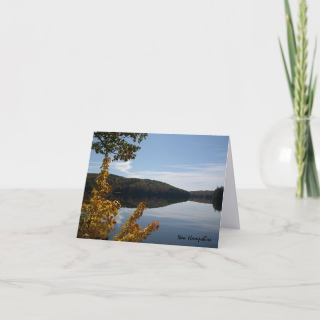 Carte Pittoresque New Hampshire (Devant)