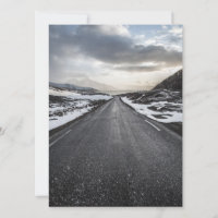 Carte pittoresque Road Norway Landcape