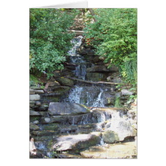 Carte pittoresque Waterfall