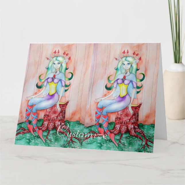 Carte Pixie Imaginaire Fairy Thunder_Cove (Devant)