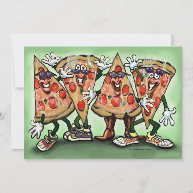 Carte Pizza Party (Devant)