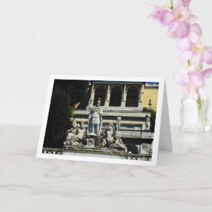 Carte Place du Peuple, Rome, Italie