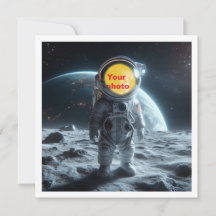 Place mon visage dans l'image, astronaute, espace