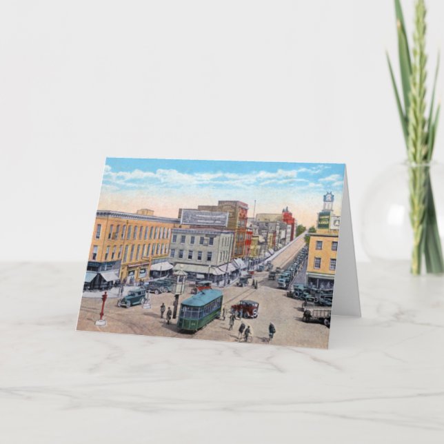 Carte Place publique chez Hagerstown le Maryland (Devant)