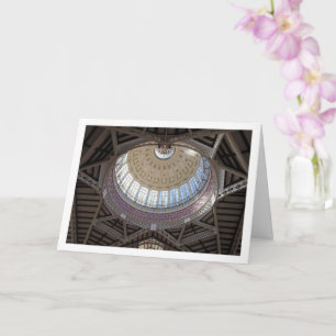 Carte Plafond du Mercado Central, Valence, Espagne