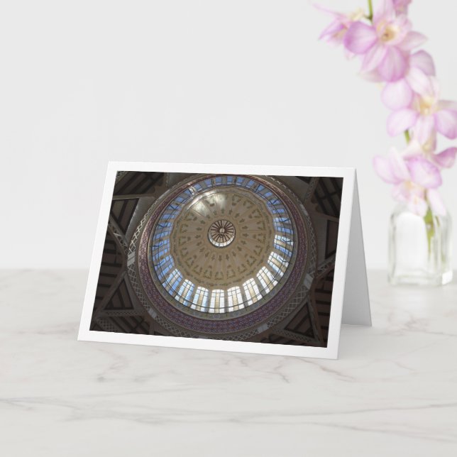 Carte Plafond du Mercado Central, Valence, Espagne (Orchidée)