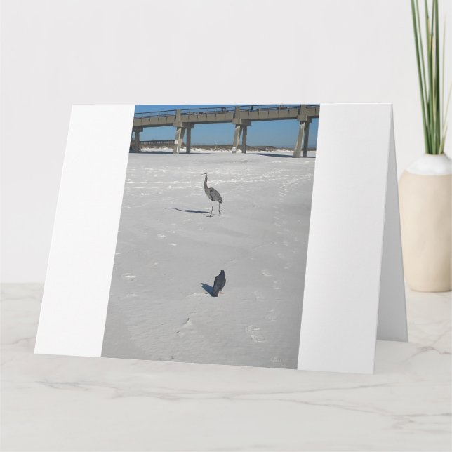 Carte Plage d'amour (Devant)