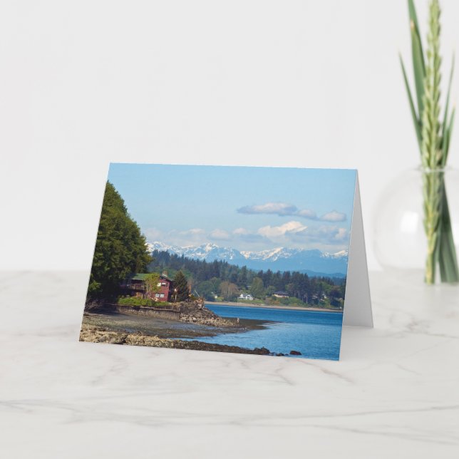 Carte Plage de Blank et Monts Olympiques (Devant)