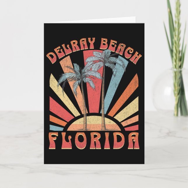 Carte Plage de Delray _2  (Devant)
